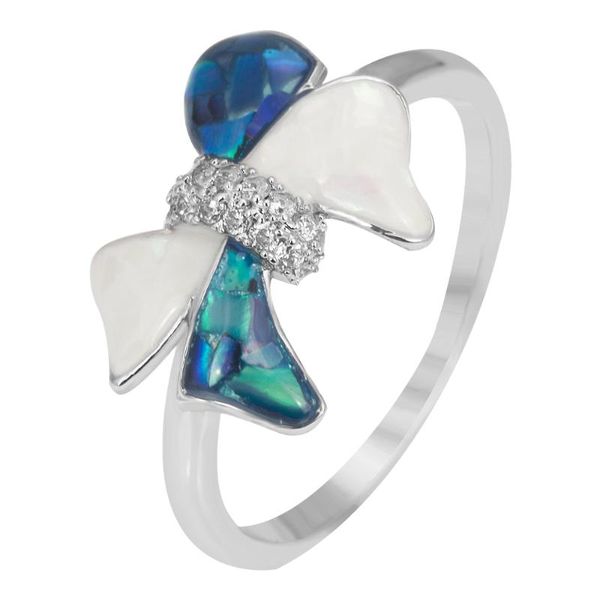 

cluster rings bride talk fashion luxury shining bowknot zirconia pave engagement female ring for women glitter elegant hand made, Golden;silver