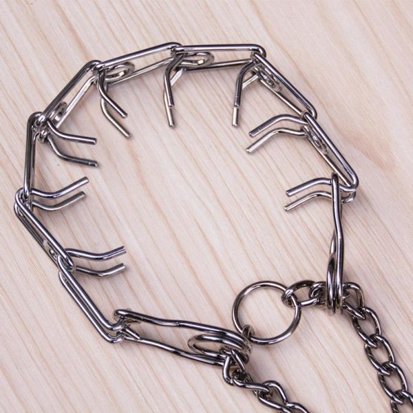 

dog collars & leashes 2021 safe detachable prong training collar for dogs stainless steel adjustable ultra-plus necklace accessories