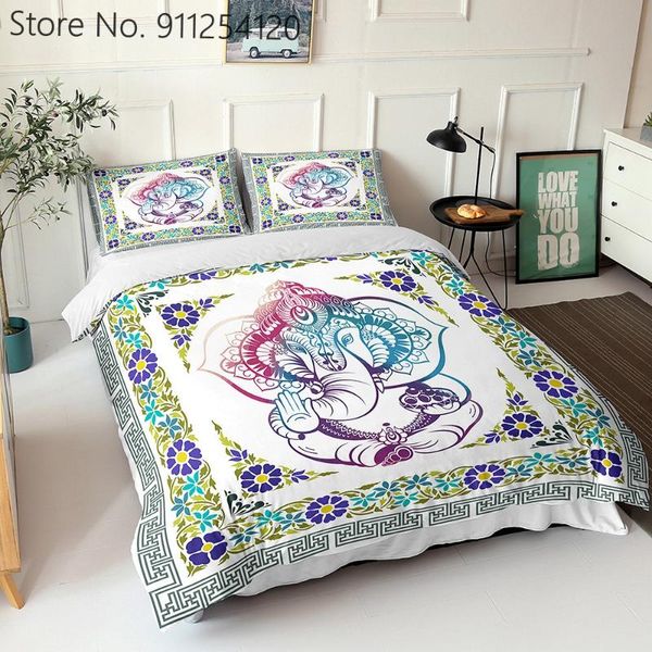 

bedding sets children's set elephant duvet cover animals bed quilt single double  king size comforter