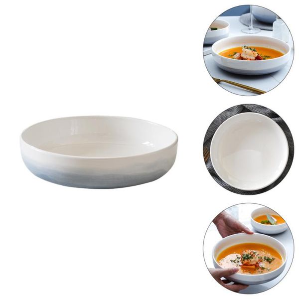 

1pc rice bowl vegetable plate salad noodle holder (assorted color) bowls