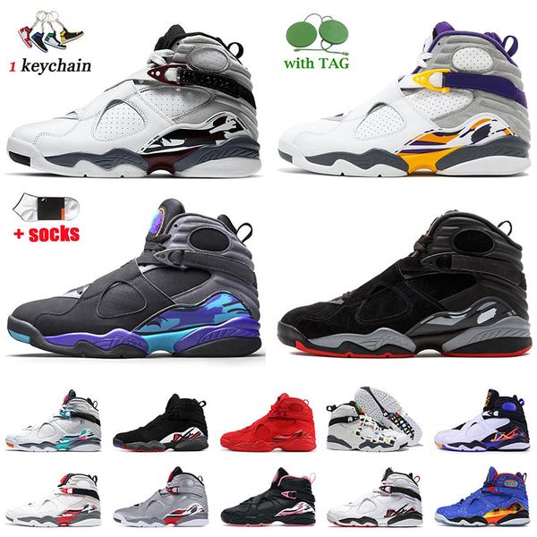 

mens sports high og jumpman 8s basketball shoes 8 size 13 with socks pinksicle doernbecher aqua black cement valentines day playoff cool gre