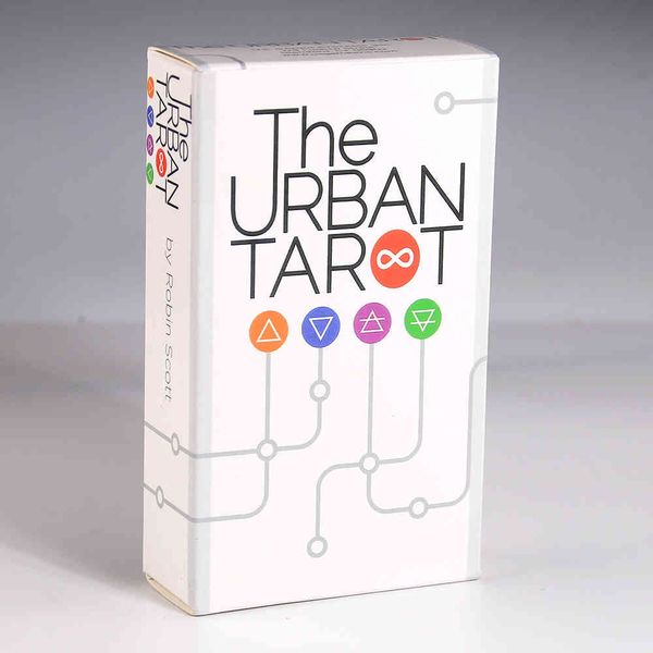 

the urban tarot deck prisma vision tarotcard game 78 cards with guidebook divination english inspired good fairy angel s7qan