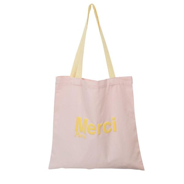 

evening bags harajuku letter print hit color shoulder bag large capacity casual shopping women's canvas luxury handbag