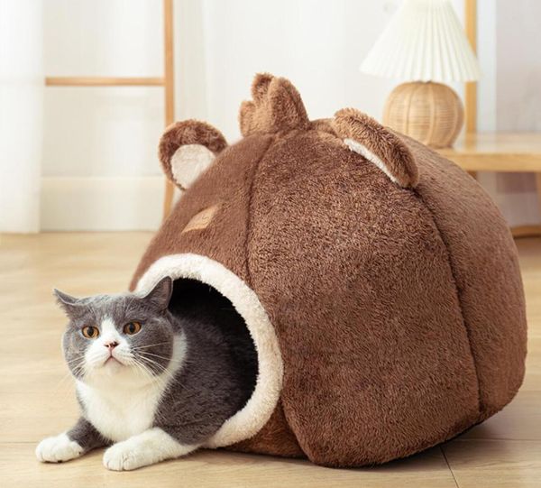 

cat beds & furniture bed house kennel nest pet rug dog warm
