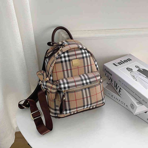 

backpack women's large capacity check