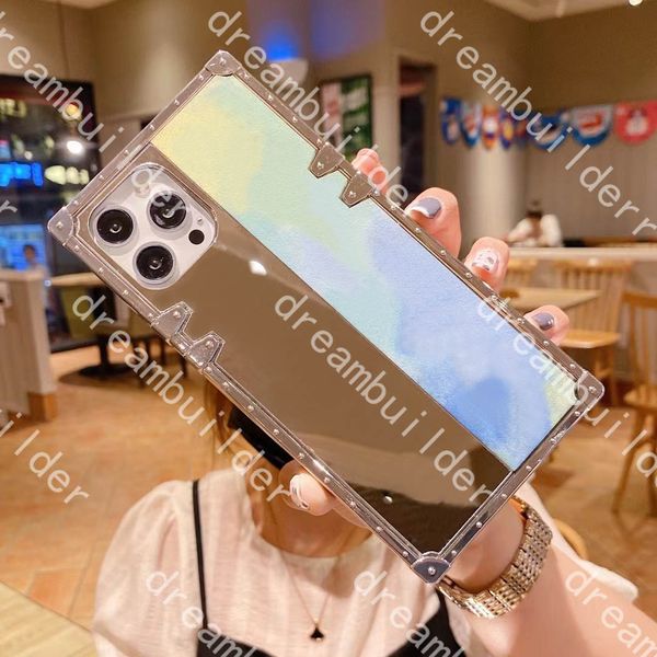 

fashion phone cases for iphone 13 pro max mini 12 12pro 12promax 12mini 11 11pro 11promax x xs xr xsmax 7p 8p 7 8 plus pu mirror protection