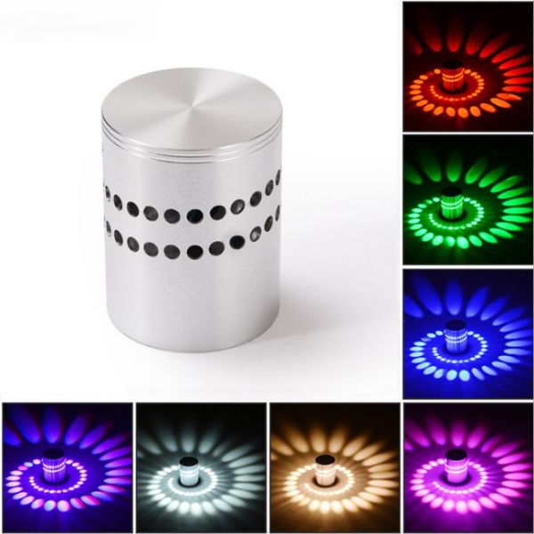 

wall lamps rgb spiral colorful led light remote control for party bar aisle corridor background ktv home decoration lamp