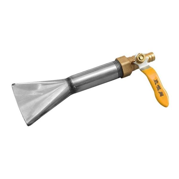

car wash foam machine accessory stainless steel flat mouth spray sliver cleaning tool supplies sponge