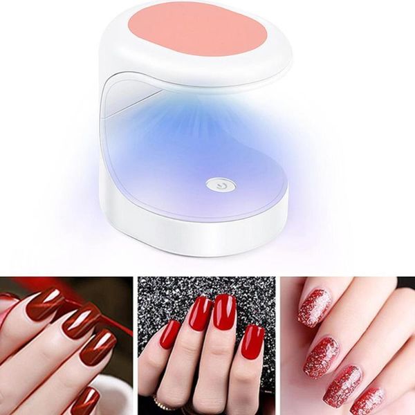 

mini nail dryers lamp shape gel polish machine single finger usb connector nails art tools drop kits