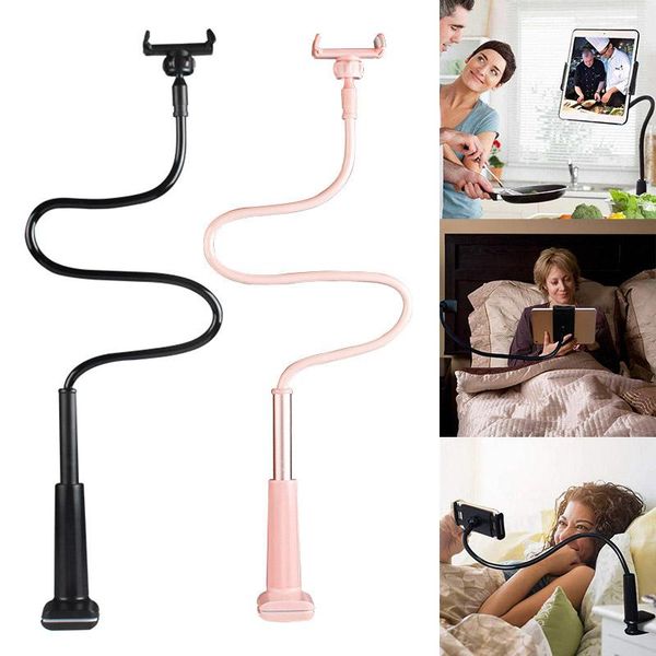 

cell phone mounts & holders holder bed gooseneck mount flexible arm bracket accessories for smartphone bedroom deskmobile support soport
