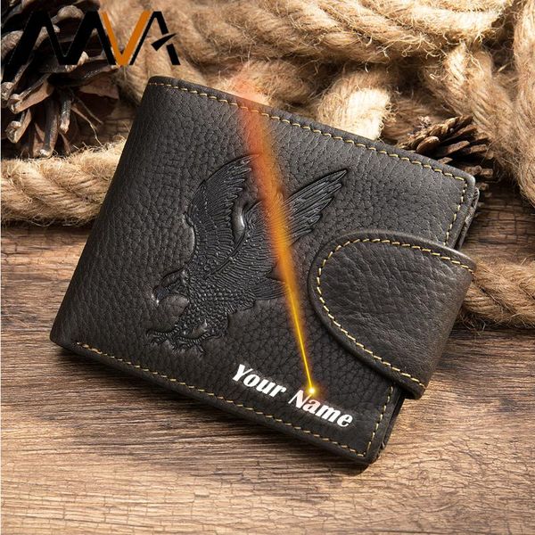 

wallets mva engrave mens fashion small wallet men genuine leather card vintage male cartera pocket money bag 7288, Red;black