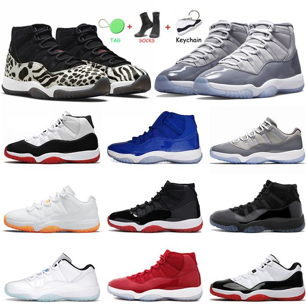 

2022 jumpman 11 11s men women basketball shoes low high bred 25th anniversary concord 45 citrus platinum tint animal instinct sports sneaker