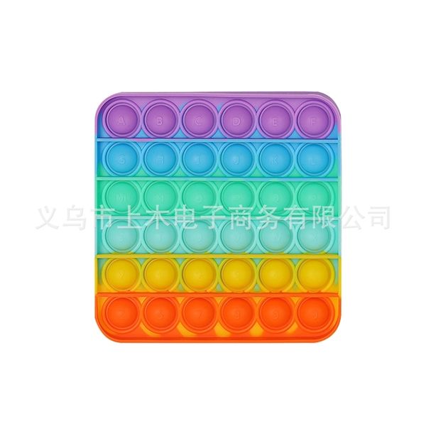 

gobang rodent killing pioneer rainbow children's mental arithmetic deskdecompression puzzle toy new printed letters