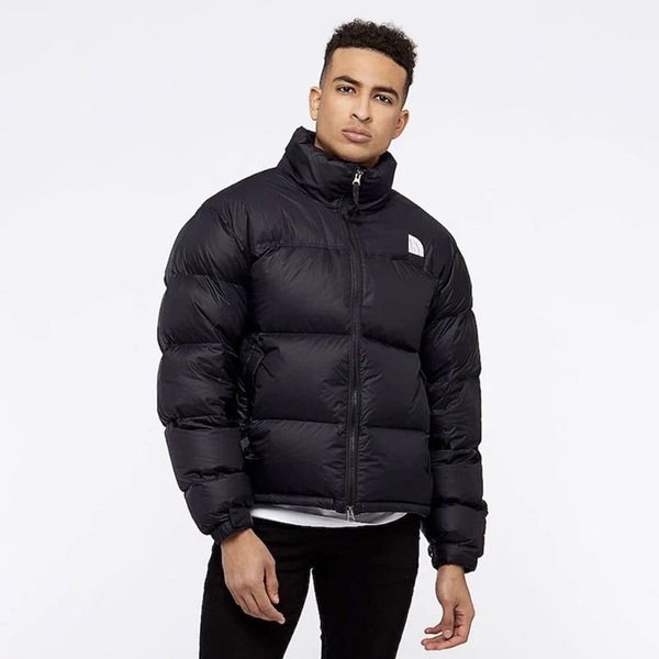 

nf men's down winter jacket parka men women classic casual down coats mens stylist outdoor warm jackets coat outwear, Black