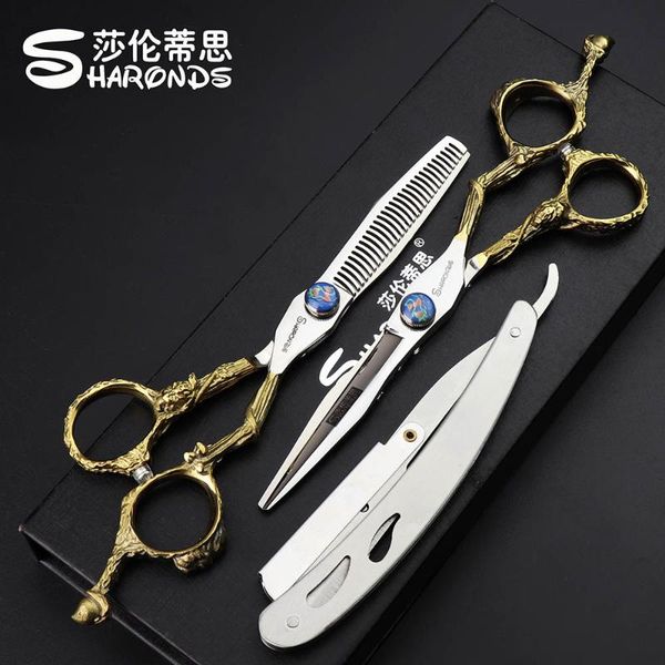 

hairdressing scissors 6 inch chunker haircut set for barber precision pair hair