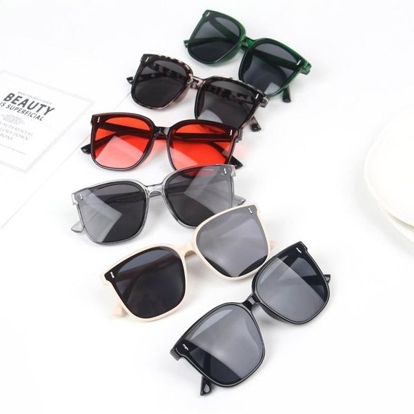 

sunglasses children kids boys retro glasses for and girls eyeglasses oculos simple eyewear uv400, Blue