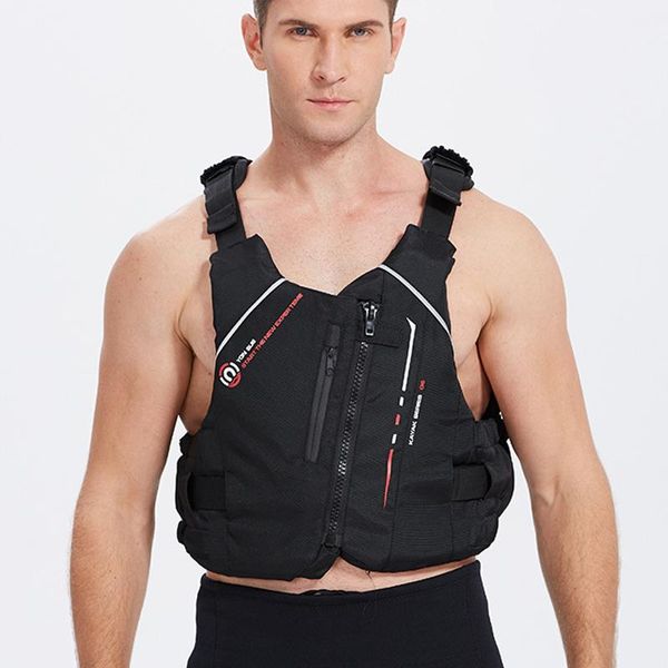 

life vest & buoy professional pvc sailing water skiing kayak jacket swimming boating surfing outdoor sports safety -40
