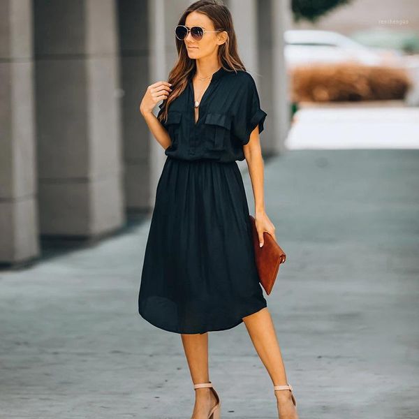 

women's swimwear satin cloth black holiday long skirt with pockets seaside beach blouse swimsuit bikini outer robe women, White;black