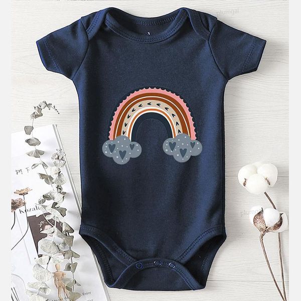 

jumpsuits little girls rainbow clothing clothes for toddler girl infant costume kids born romper baby playsuit1, Blue