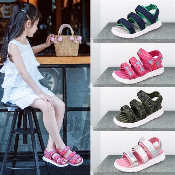 

summer children 's sandals boys girls beach shoes cowboy children' s casual sport, Black;red