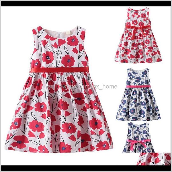 Spot Flower Lace Princesa Moda Pure Algodão Saia Floral Uma Venda de Substituição Gmj9i Meninas Vestidos KM35P