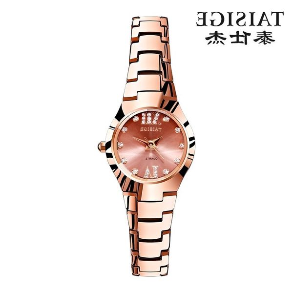 

mechanical watches elegant handsome folding clasp fashion low price, Silver