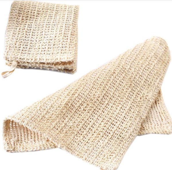 

eco friendly 100% natural exfoliating sisal cleaning cloth bath kitchen towel