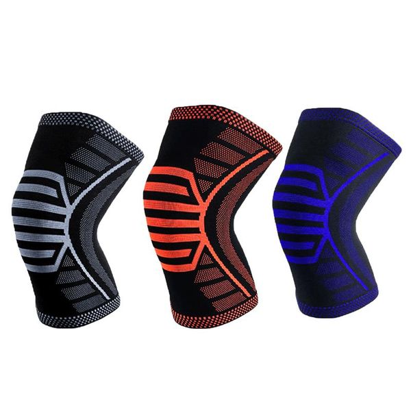 

sport protector 1pc sports fitness knee sleeve brace elastic basketball support gear pad elbow & pads, Black;gray