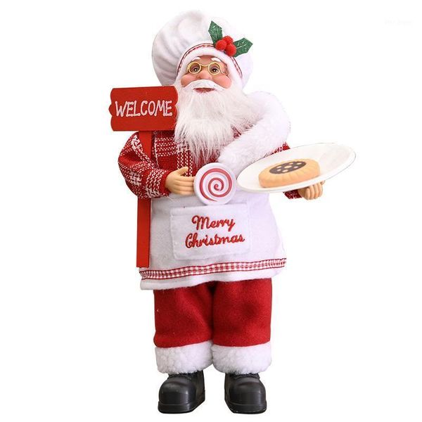 

christmas decorations 2021 deskstanding three-dimensional old man doll plastic creative toy decoration