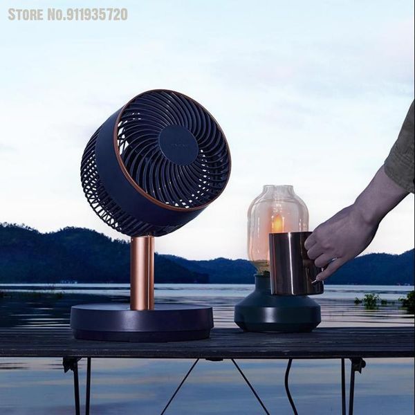 

electric fans air circulation fan foldable turbine floor household silent vertical wireless charging