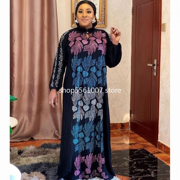 

diamonds africa clothing african maxi dresses for women muslim long dress fashion lady robe ethnic, Red