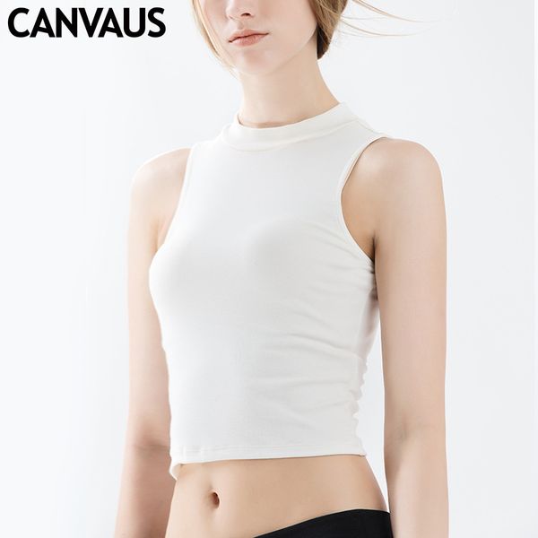 

summer new slim and versatile solid color women's round neck vest t-shirt women's v121a, White