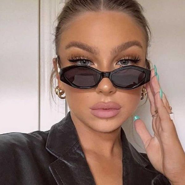 

sunglasses brand designer women luxury small oval rectangle sun glasses for men quality trend female shades eyewear lady uv400, White;black