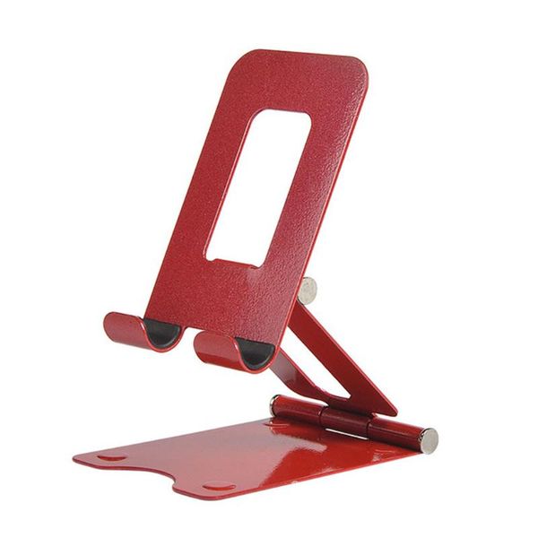 

metal cell phone stand non-slip anti-electric tablet holder smartphone fixed mount with the design of rotation mounts & holders
