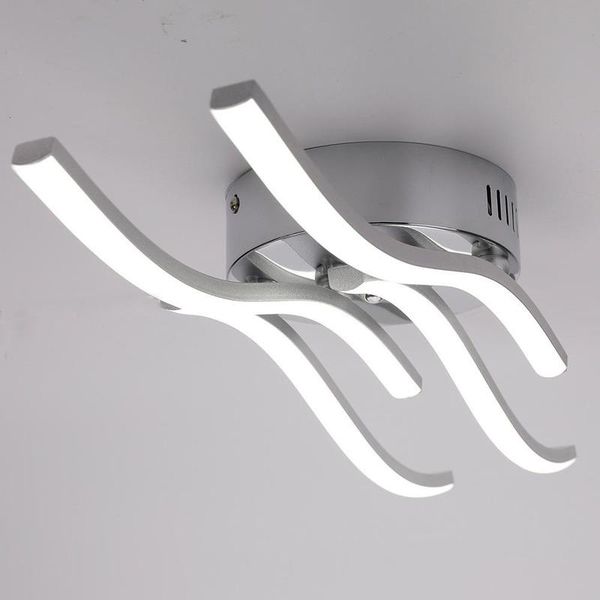 

ceiling lights 24w 12w 18w led light lamp ac85-265v modern curved design 2/3/4 for bar restaurant bedroom living room