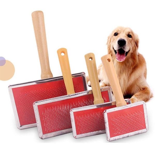 

pet dog needle comb puppy cat hair gilling beauty bath massage grooming brush cleaning supplie
