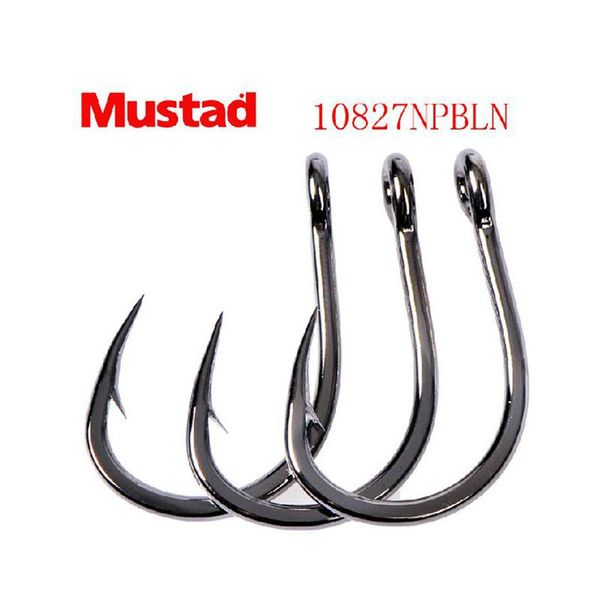 

mustad hooks for sea fishing 10827np# jig hook jigbaits pesca iska 1pack/lot