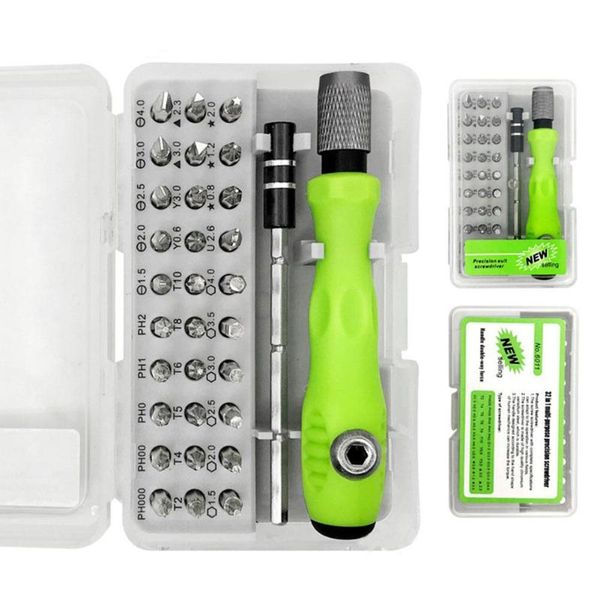 

in 1 screwdriver set screw driver bit multi-function precision household phone computer laprepair device hand tools