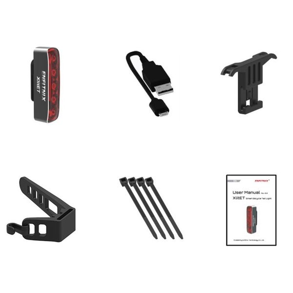 

xfitet auto start sbrake sensing smart bike tail light ultra bright rechargeable waterproof led bicycle rear lights