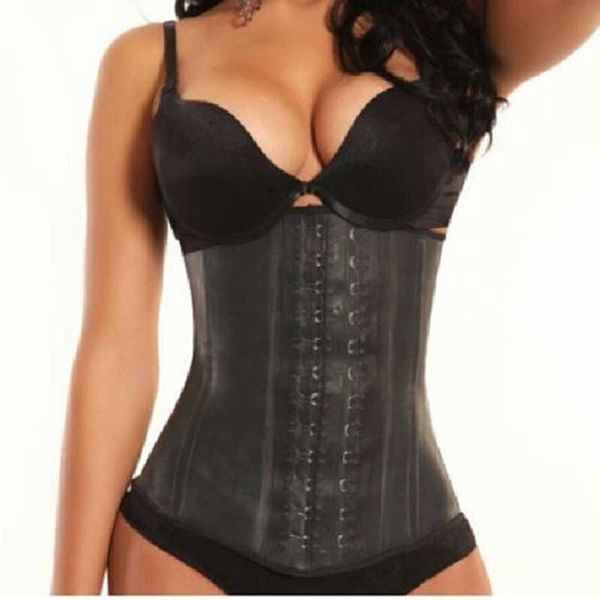 

plus size latex trainer corset bodyshaper underbust women waist cincher slimming body shaper wear xs-6xl