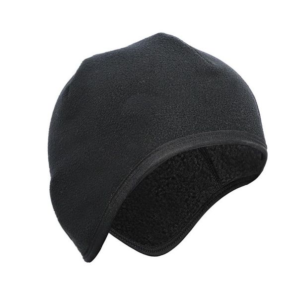 

cycling caps & masks skull cap helmet liner winter thermal windproof sweat wicking outdoor sports hat men women warm for well-suited, Black