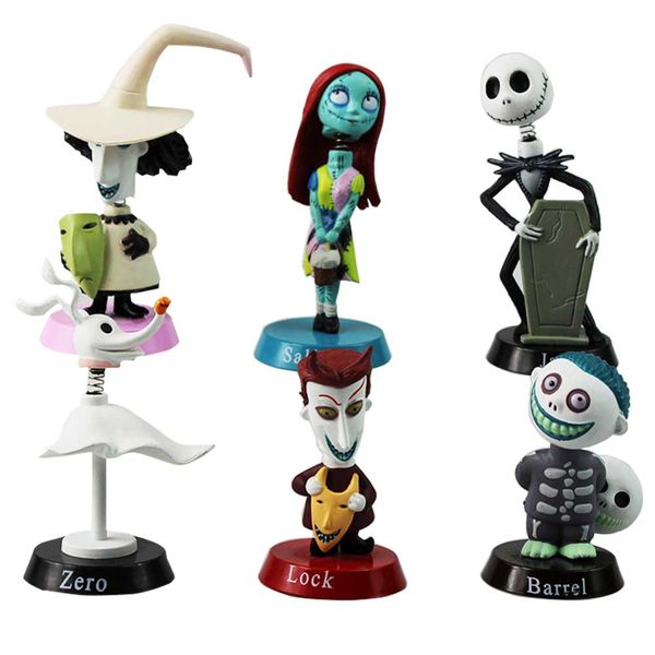 

6pcs/set figures pvc action figure toys model dolls