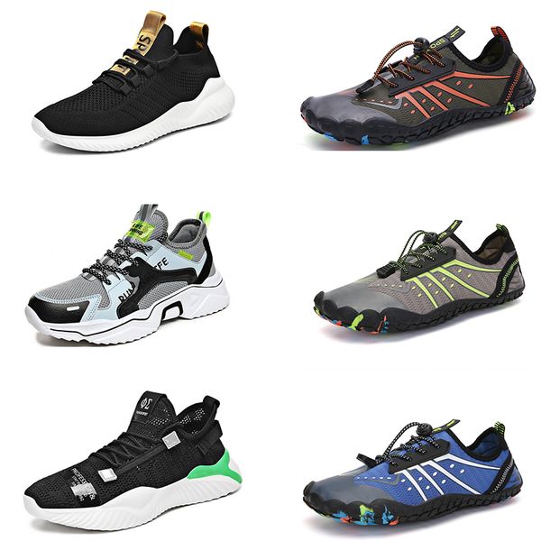 

lightweight breathable shoes men's sports cool casual white black blue trendy youth running fashion sneakers color four144