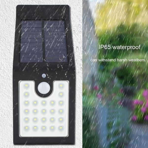 

solar lamps 24led power motion-activated garden security lamp outdoor waterproof light durable and water resistant