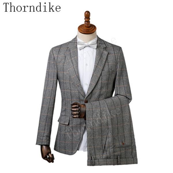 

men's suits & blazers latest style custome made 8style royal gray lattice mens suit wedding bridegroom formal wear 2 pieces(jac, White;black