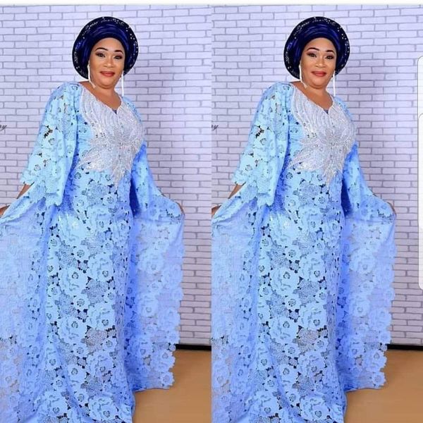 

ethnic clothing length:150cm bust:140cm in the sale of water-soluble lace loose skirt beads embroidered collar high-grade air mature, Red