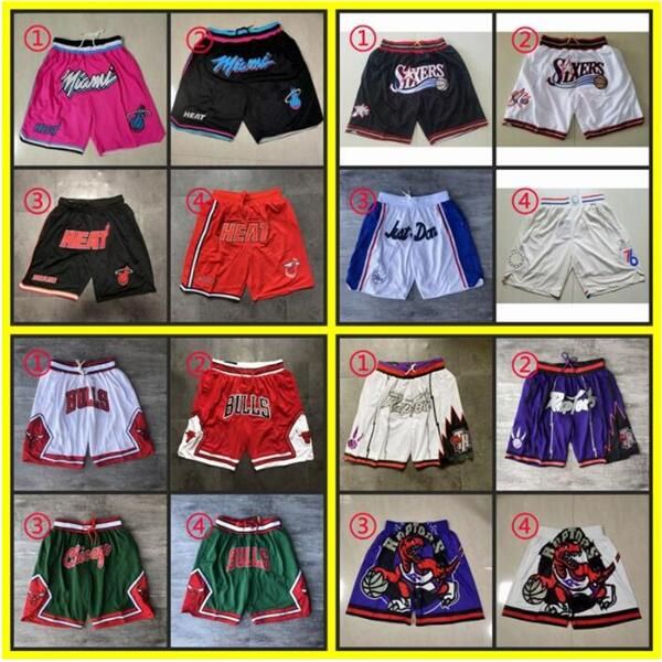 

2021 just mitchell & ness don printed basketball pocket shorts authentic pantalones supersonic retro xxx1, Black