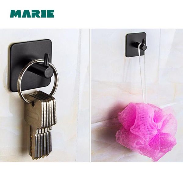 

robe hooks stainless steel clothes hook fixed bathroom towel hanger 1/2/3/4