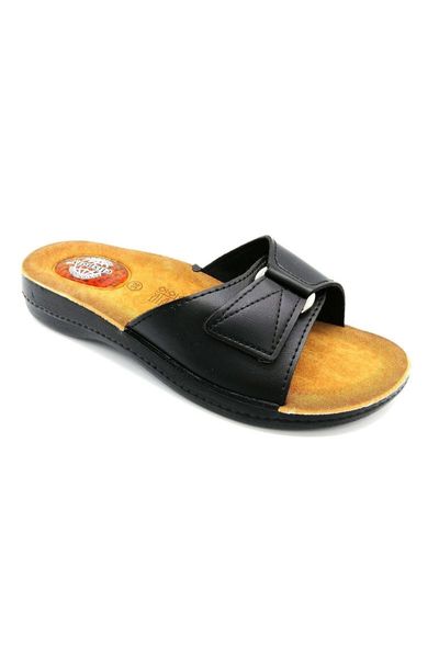 

jelli heel dikenine custom slippers, Black