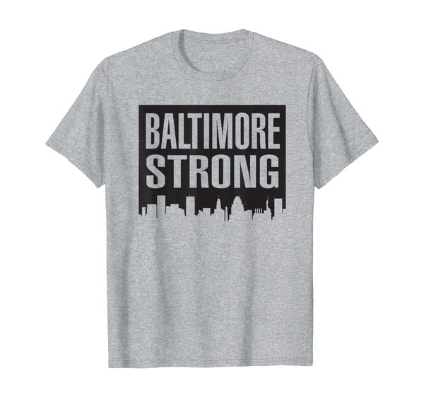 

baltimore maryland love pride strong t-shirt, White;black